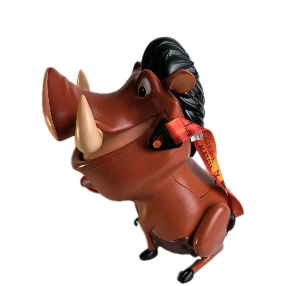 Disney Parks Lion King Pumba Popcorn Bucket 2023 Animal Kingdom 25th Anniversary - Picture 3 of 9
